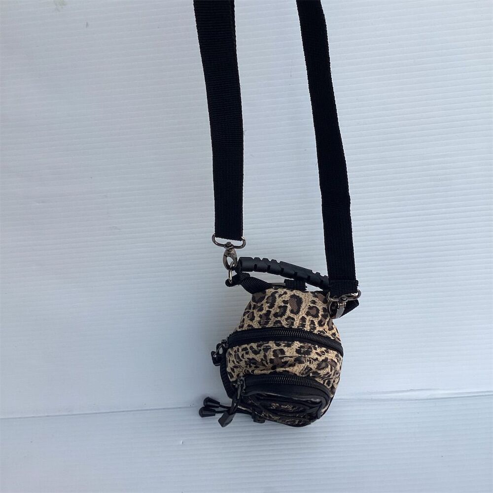 Leopard Print Mini Daypack‎ Backpack Unisex Casual Adjustable Straps - Picture 2 of 10